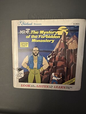 Mr. T  The Mystery of the Forbidden Monastery 1984 SEALED Record, BOOK Rocky Oop