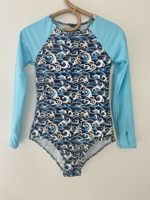 Shy Skin Long Sleeve Swimsuit - Dixon Swell Size 10
