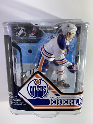 Jordan Eberle in White Collector Chase Oilers NHL McFarlane Series 32 Figure
