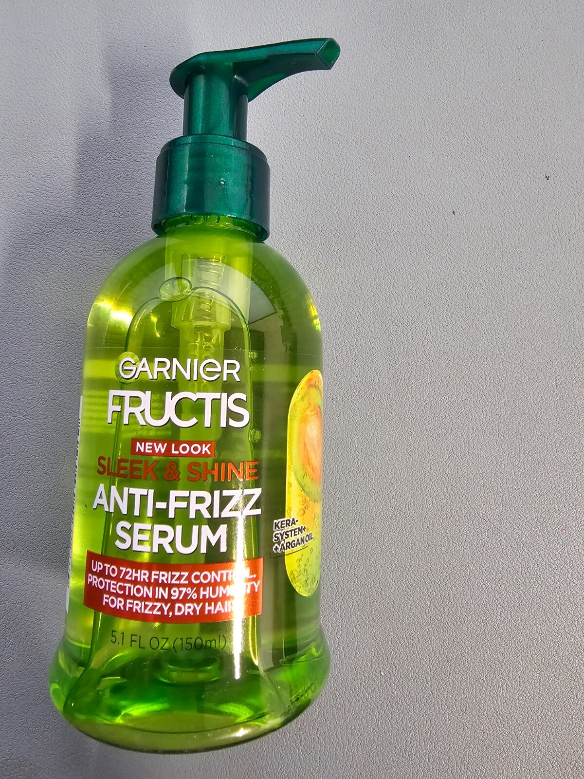 2 PACK Garnier Fructis Sleek & Shine Anti-Frizz Serum 5.1 FL