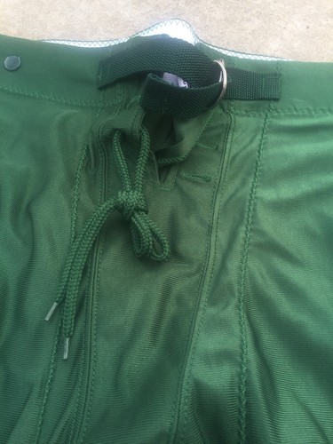 Alleson Athletic YOUTH kids Dazzle Snap-in Football Pants Dark Green Size XL NEW