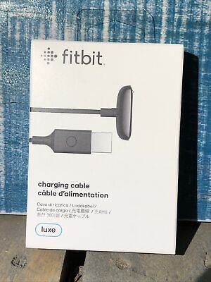 Original Fitbit Charging Cable Luxe Black OEM Brand New & Factory Sealed