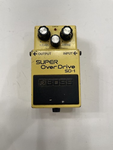 Boss Roland SD-1 Super Overdrive Vintage 1984 Guitar Effect
