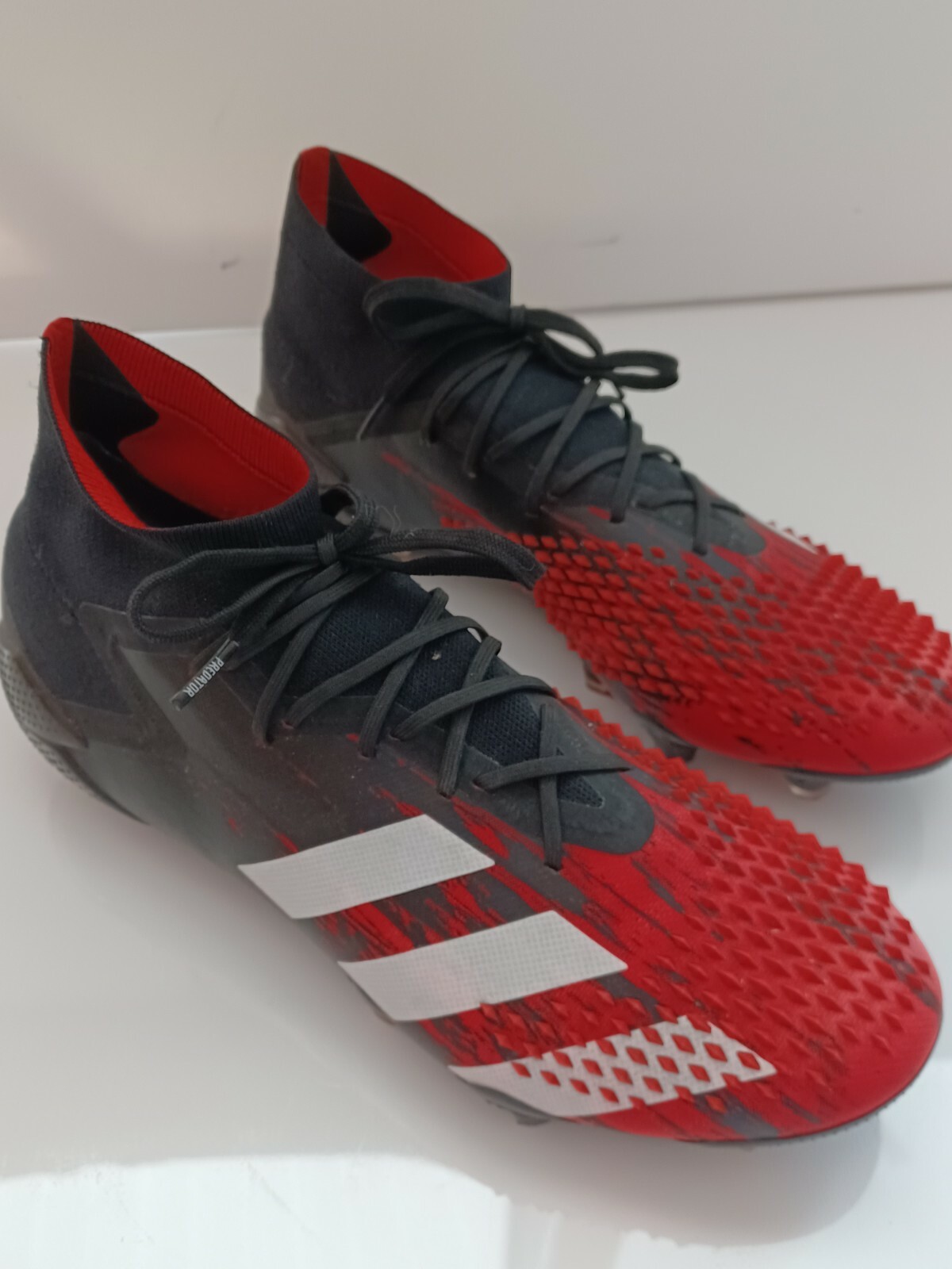 NEW ADIDAS PREDATOR MUTATOR 20.1 FG Black/Red EF1629 Soccer Shoe Women's  8.5: купить с доставкой из США, цена 16 863 руб - (275302034479)