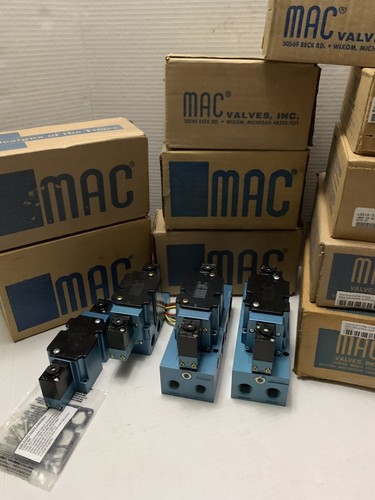 MAC Valves Inc. 6321D-611-PM-111DA Pilot Operated Directional Valve W/ Manifold