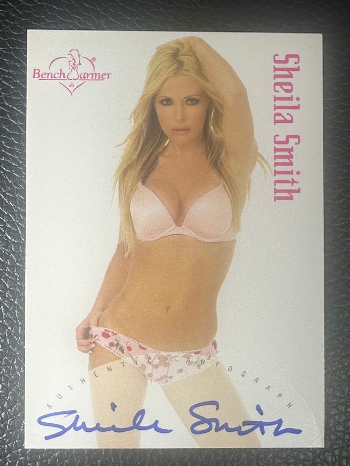 2003 Bench Warmer Shelia Smith Auto Autograph