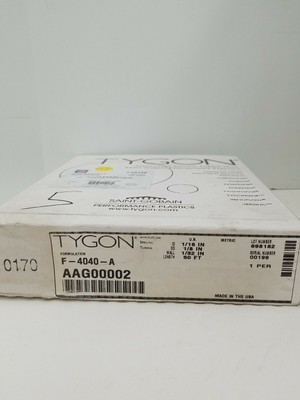 Tygon Fuel Tubing F4040A  1/8'' OD x 1/16'' IDx 1/32'' Wall x 24 Ft Coil- AAG00002 