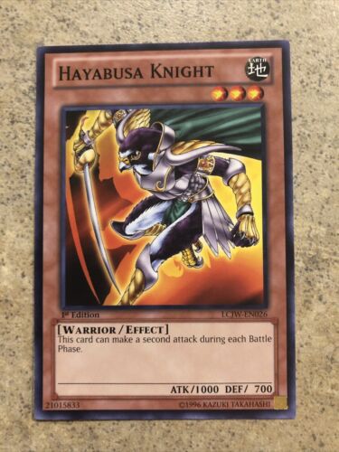 Hayabusa Knight - LCJW-EN026 - Common - 1st Edition | eBay Hayabusa Knight - LCJW-EN026 - Common - 1st Edition | eBay