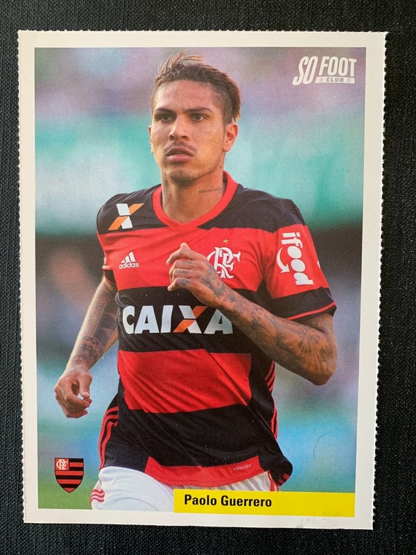 Paolo Guerreiro, Flamengo Rare Football Rookie Card Collector (Gayre83)