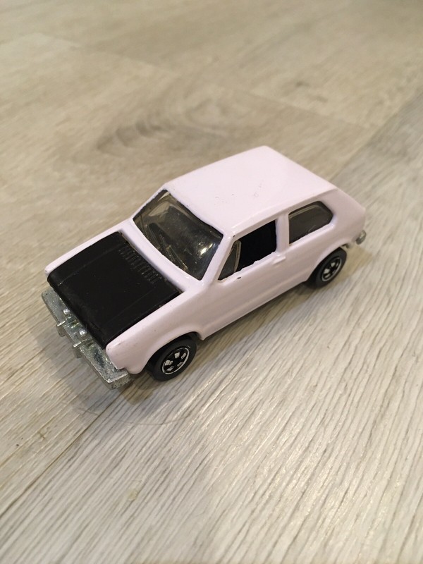 Rare Ancienne Voiture Volkswagen Golf Hare Splitter Hotwheels Made In France