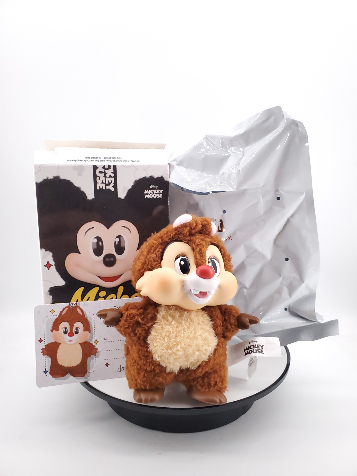 その他 Have a seat + mickey family Authentic Mickey Family Cute Together Keychain Series Blind