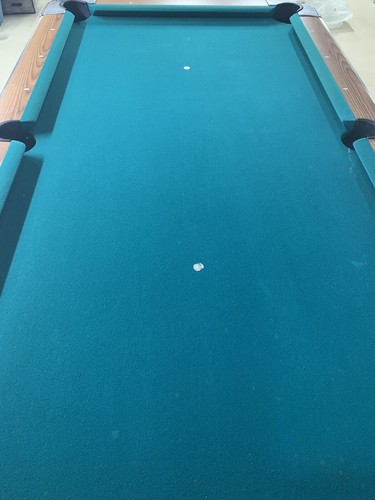 7' VALLEY PANTHER COMMERCIAL COIN-OP POOL TABLE MODEL ZD-8 GREEN CLOTH