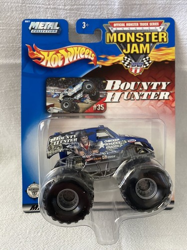 Hot Wheels Monster Jam Truck Bounty Hunter #35 (2002) 1:64