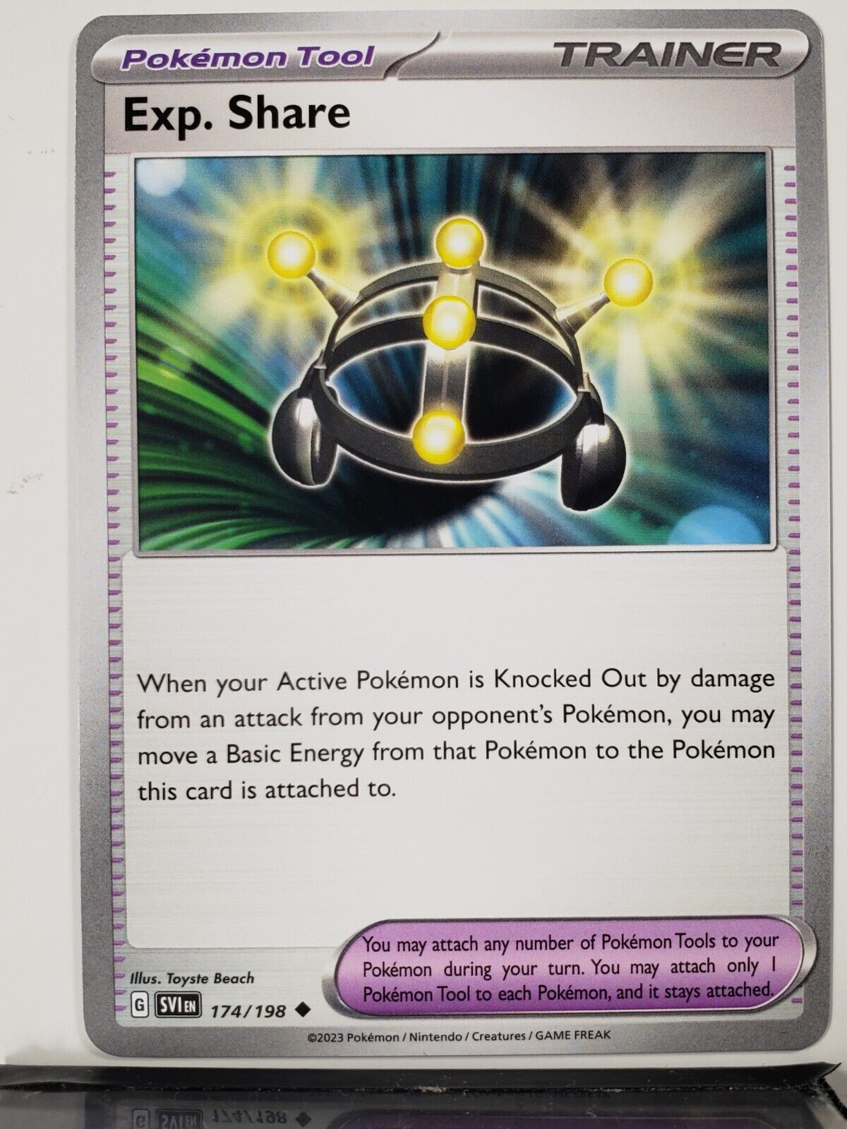 Exp. Share 174/198 - NM / M - Scarlet Violet Pokemon Card Exp. Share 174/198 - NM / M - Scarlet Violet Pokemon Card