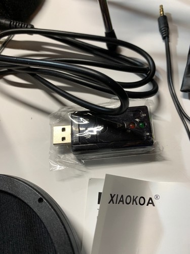 XIAOKOA Portable Mini Microphone Condenser With Stand m30