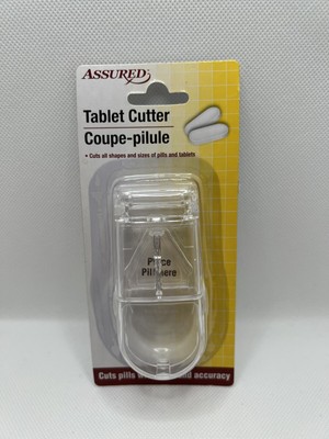 Assured Tablet/Pill Cutter For All Shapes Of Pills And Sizes Sealed