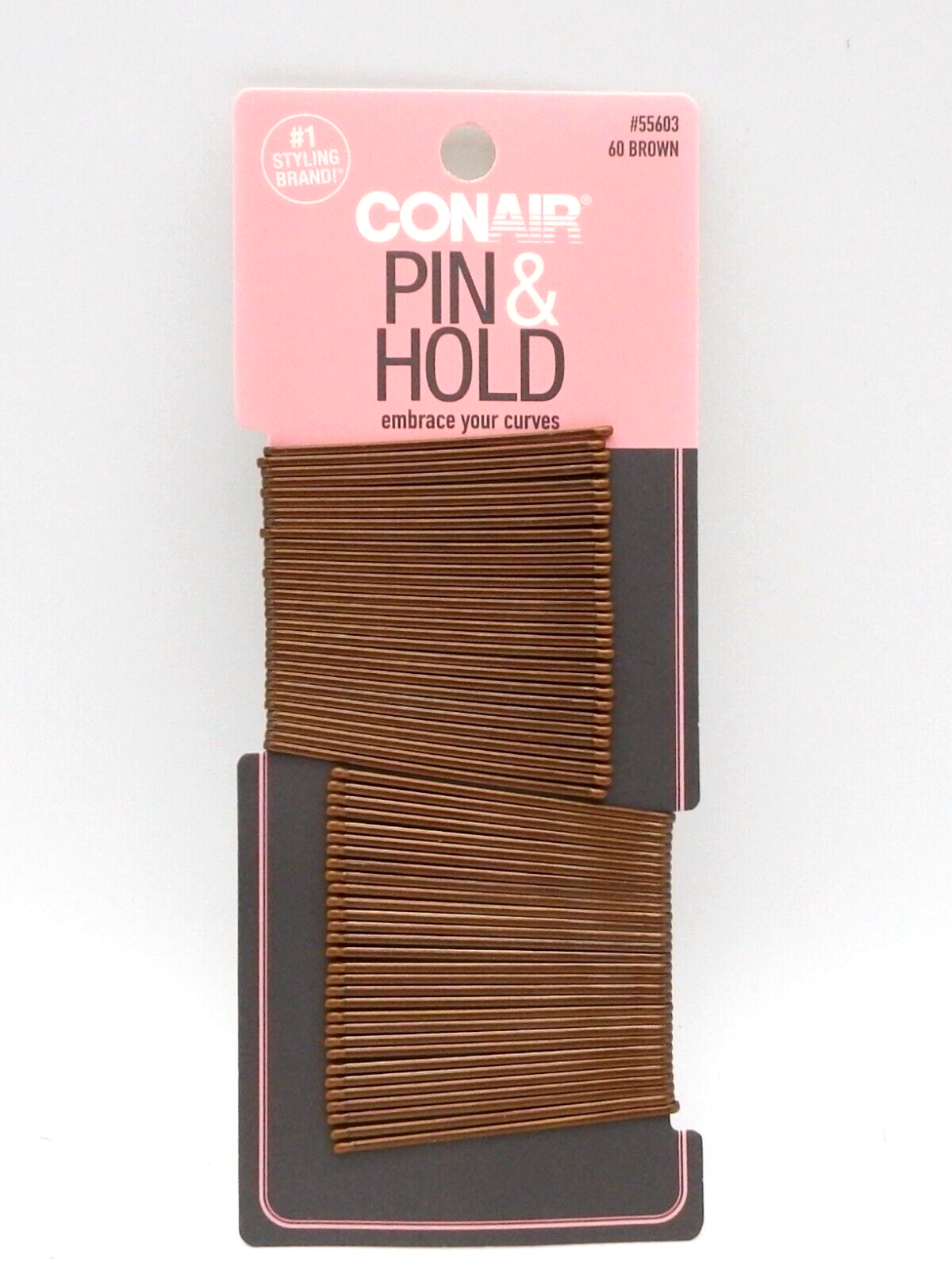 Conair Pin & Match 90 ct Brown Bobby Pins #55352Z | eBay