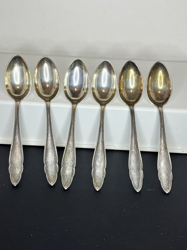 Bruckmann 90 18 Silver plated Tea Spoons Set Of Six Gift