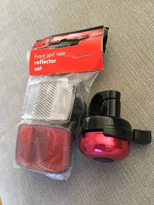 red bike reflector