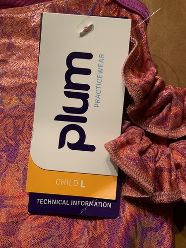 Plum Leotard/New With Tag/Child large