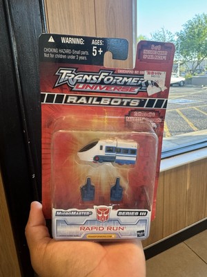 TRANSFORMERS UNIVERSE RAILBOTS RAPID RUN MOC