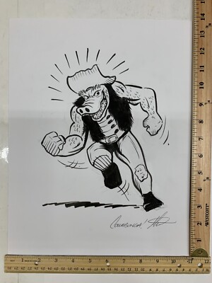 SDCC 2019 TMNT Ninja Turtles Archie LEATHERHEAD 11x14'' Art Ken Mitchroney