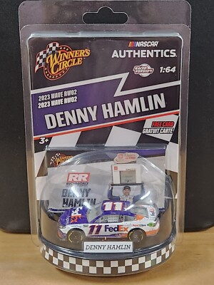 2023 Wave 2 Denny Hamlin Richmond Win 1/64 NASCAR Authentics Winners Circle