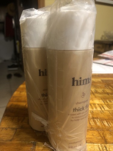 2 Bottles -Hims Shampoo Thick Fix Eucalyptus Grove Scent 190mL/6.4 oz New Sealed