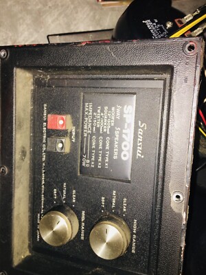 Used Sansui Sp 1700 Loudspeakers For Sale Hifishark Com