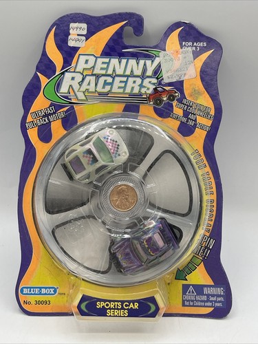 Vintage 1998 Blue Box Penny Racers For Nintendo 64 Sports