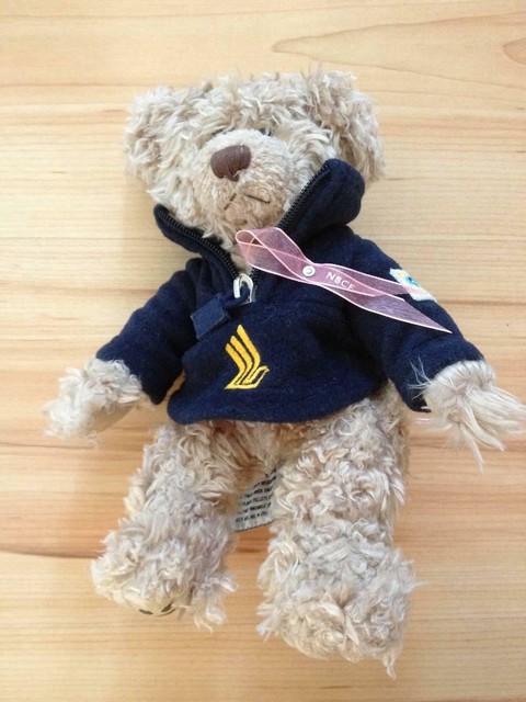 singapore airlines teddy bear