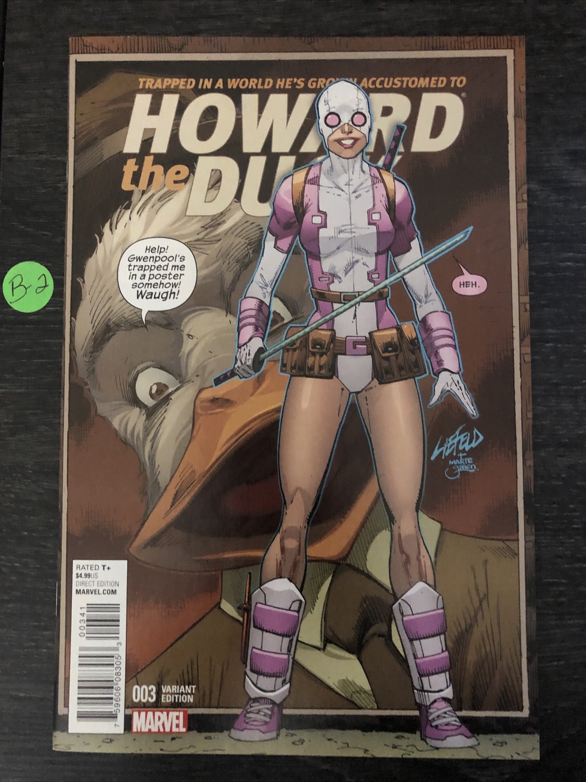 Howard the Duck 3 1:25 NM Variant Rob Liefeld Gwenpool | eBay
