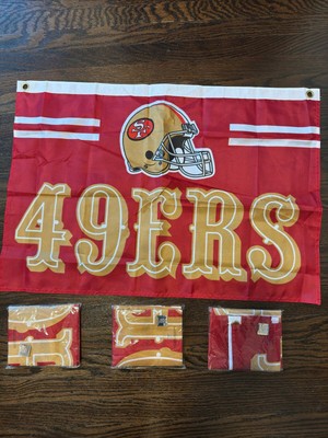 San Francisco 49ers Flag stadium giveaway 10/3/22 Vs Rams 20''x 30''