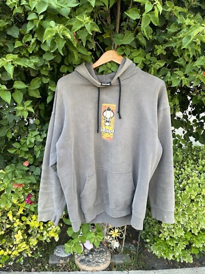 vintage blind hoodie mens s black sweatshirt skateboard team logo zip up sweater 305137783496