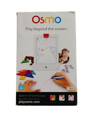 Osmo Starter Kit Original - for iPad COMPLETE - Used -W/base, Tangram & Words