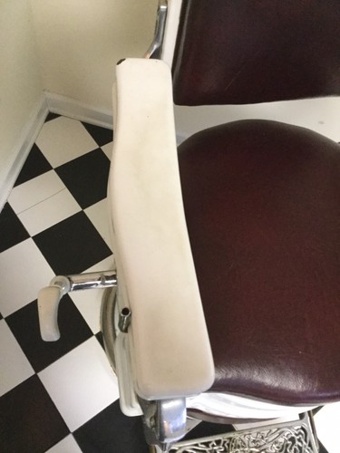 Koken Red Barber Chair 1900s