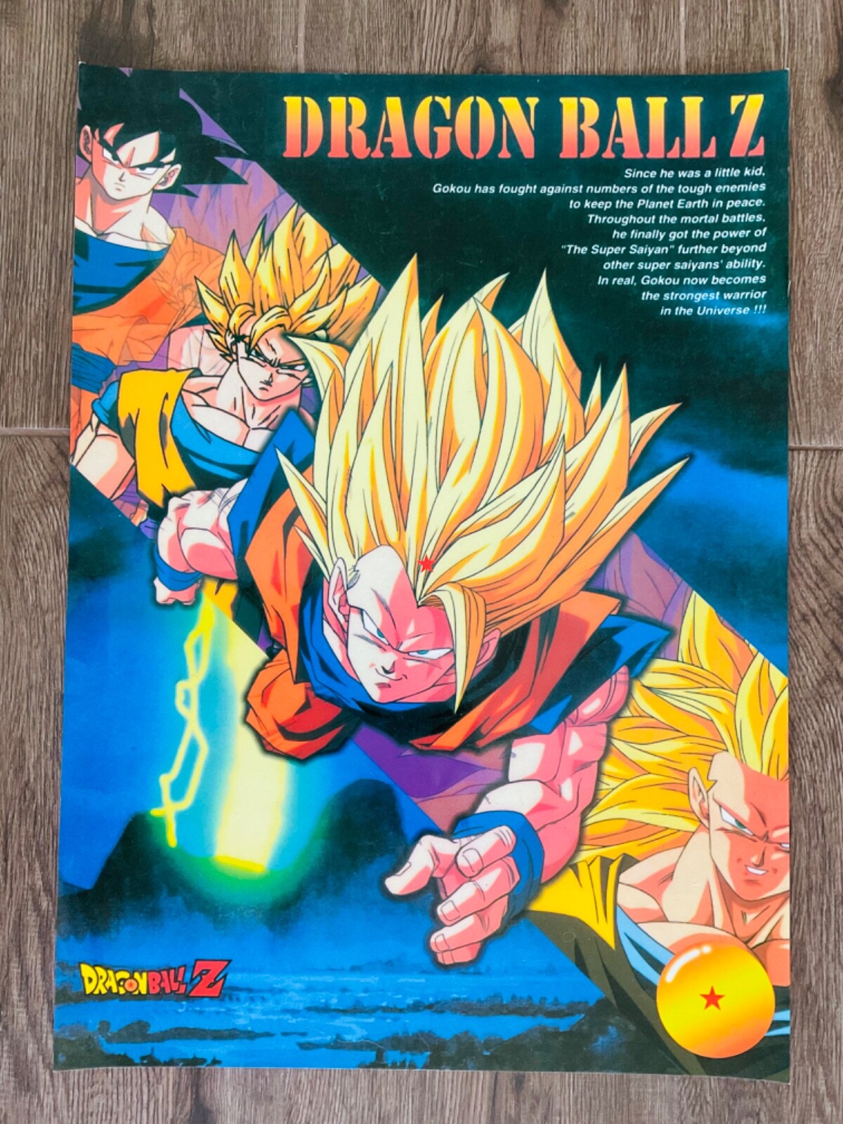 Buy Dragon Ball Z Poster Choose Goku Trunks King Cold Frieza Goten