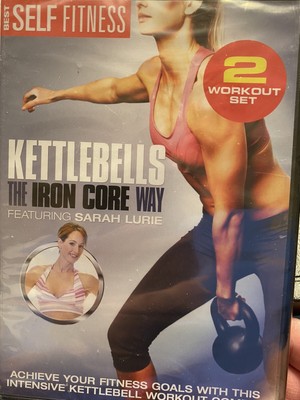 BEST SELF FITNESS:  KETTLEBELLS -THE IRON CORE WAY - 2 Workout Set  DVD