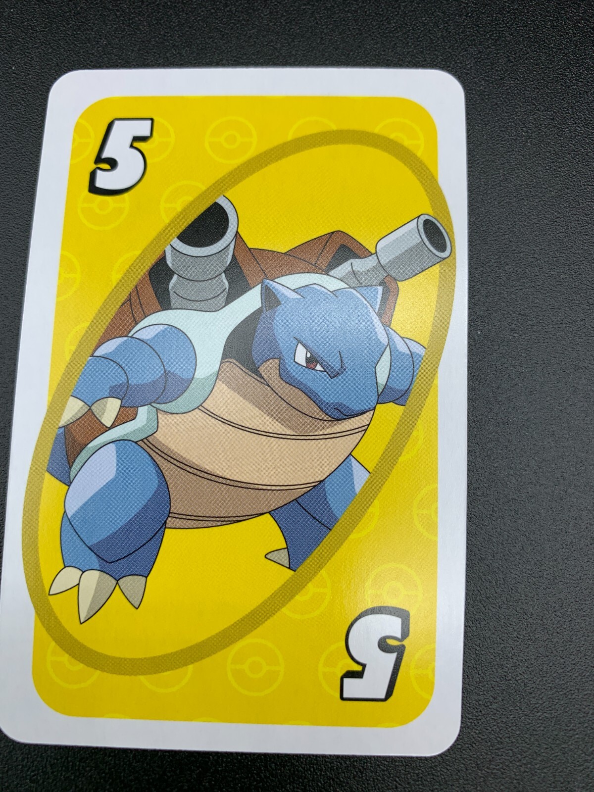 Blastoise 英語 Blastoise # 5 Yellow Japanese Uno Deck Promo Rare Near Mint