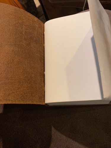 Nottabenne Leather Journal - Writing Notebook for Men & Women