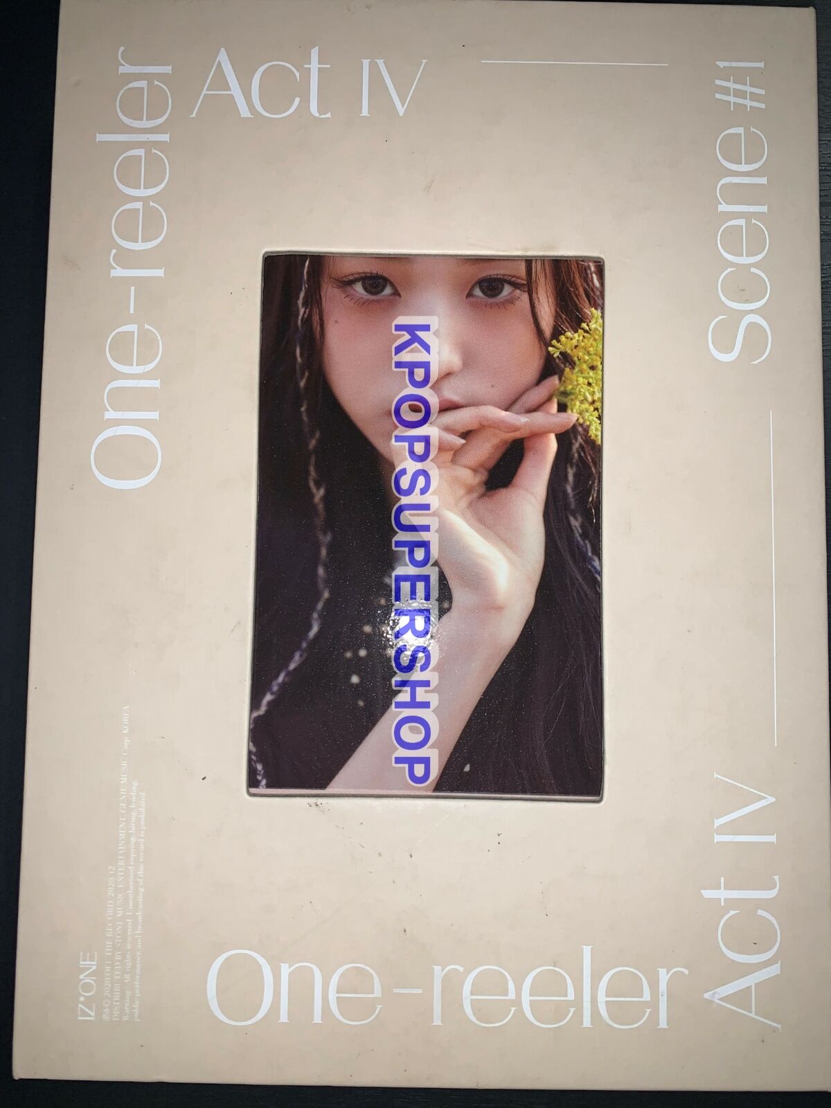 IZ*ONE 4th Mini Album One Reeler / Act IV CD No Photocards