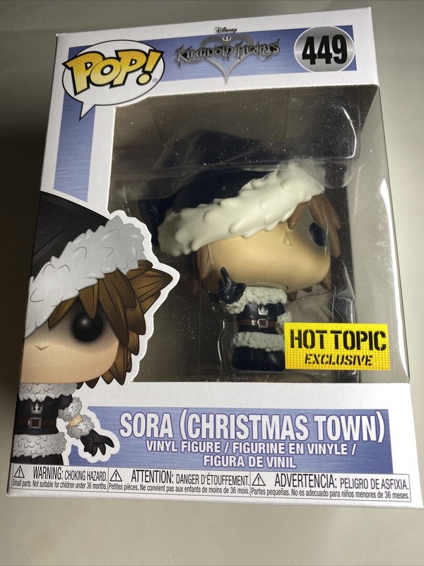 christmas town sora funko pop
