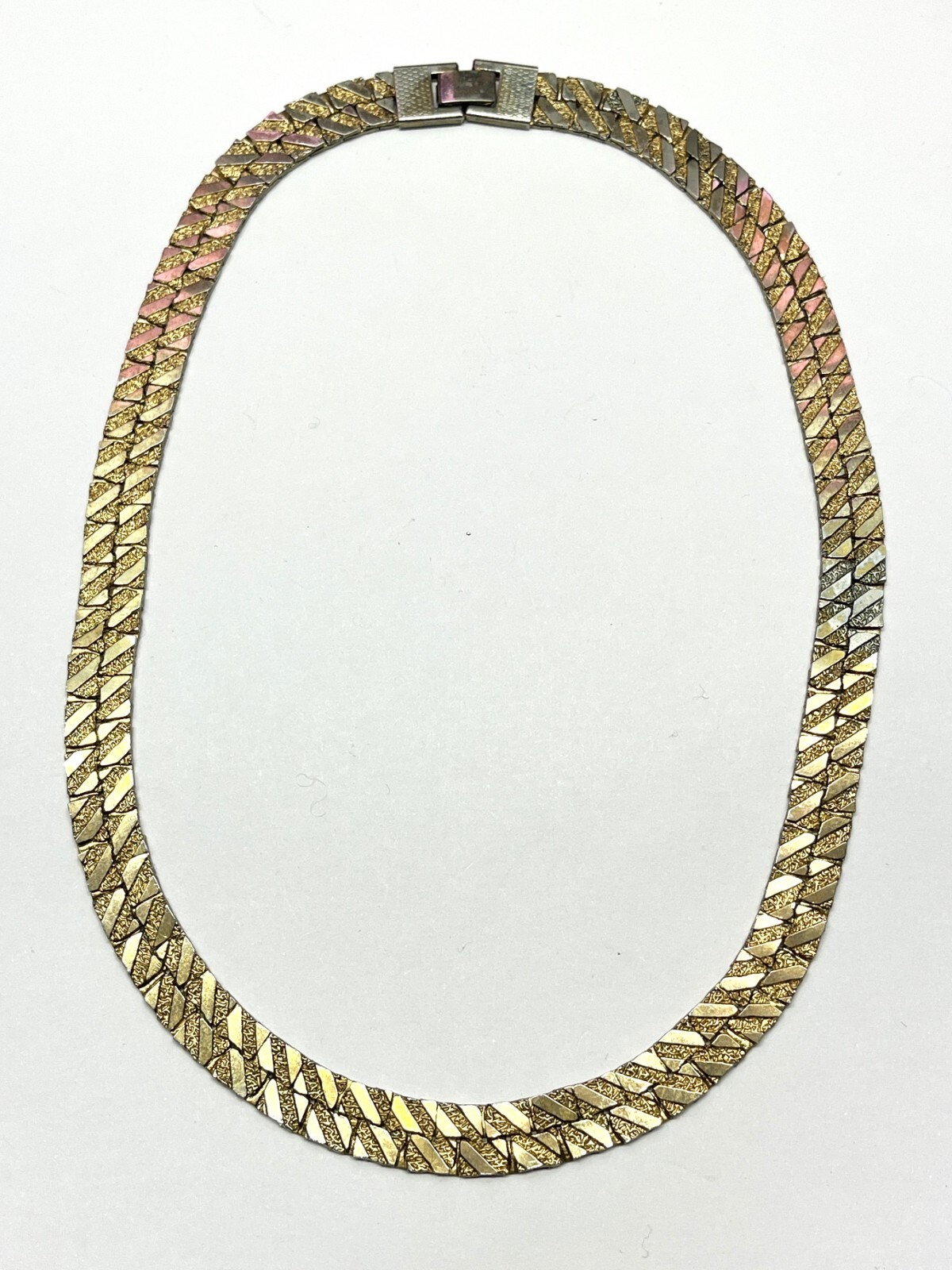 【VINTAGE HOLLYWOOD】Matte Classic Chain Necklace Vintage Gold Chain Necklace | eBay