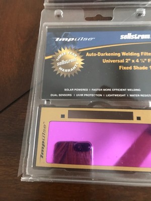 AmeriArc Auto darkening Welding Lens 2x4 Shade 10