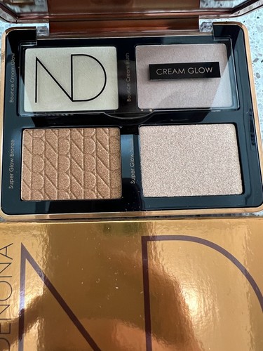 Natasha Denona Bronze Cheek Face Glow Palette .53oz/15g FULL