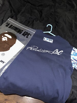 A bathing Ape x Pagani Roadster BC Performance Shirt Size Large
