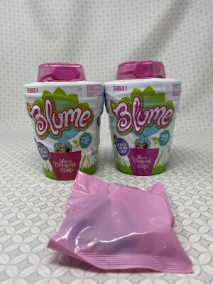 BLUME DOLLS SERIES 1 New Lot Of 2 Flower Pot Doll extra excessories