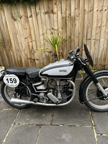 1947 Norton Plunger Manx 500cc Post Vintage Machine  Motorcycle Classic Bike