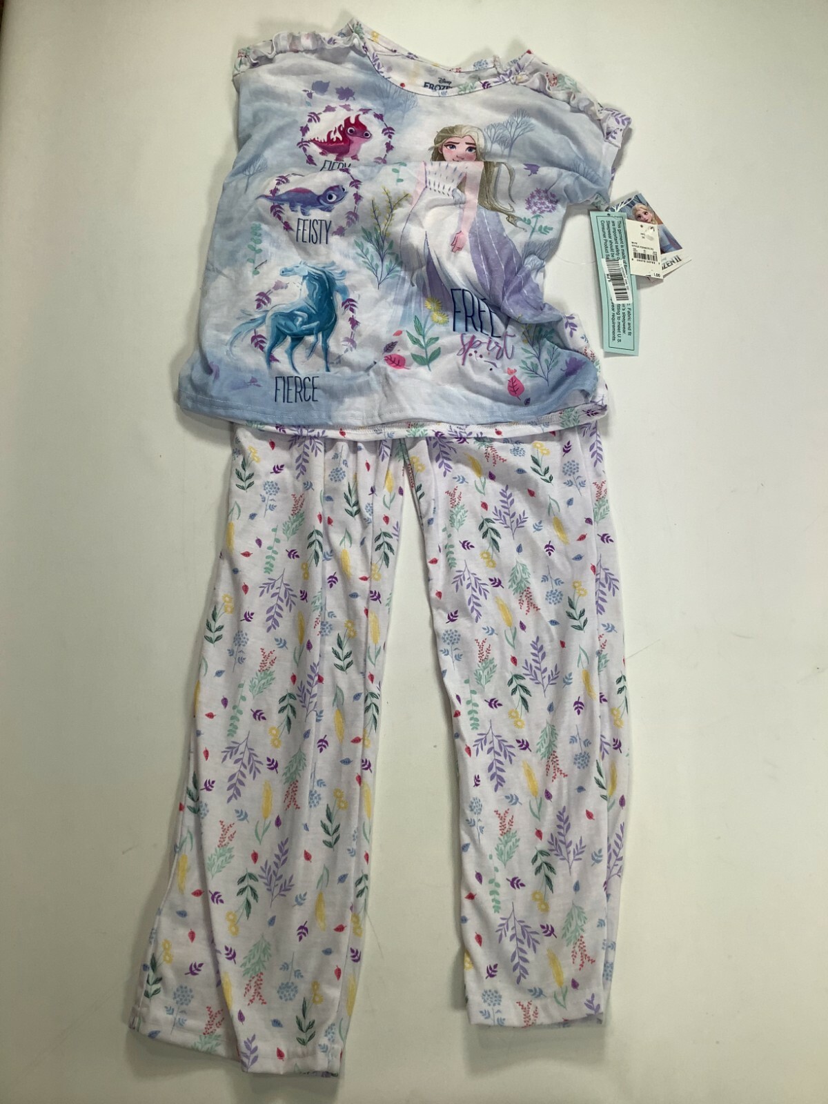 Girls Disney Frozen II Pajama Set 2 pc Medium NEW! NWT - Picture 1 of 5