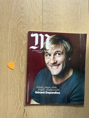Magazine M le Monde Gérard Depardieu